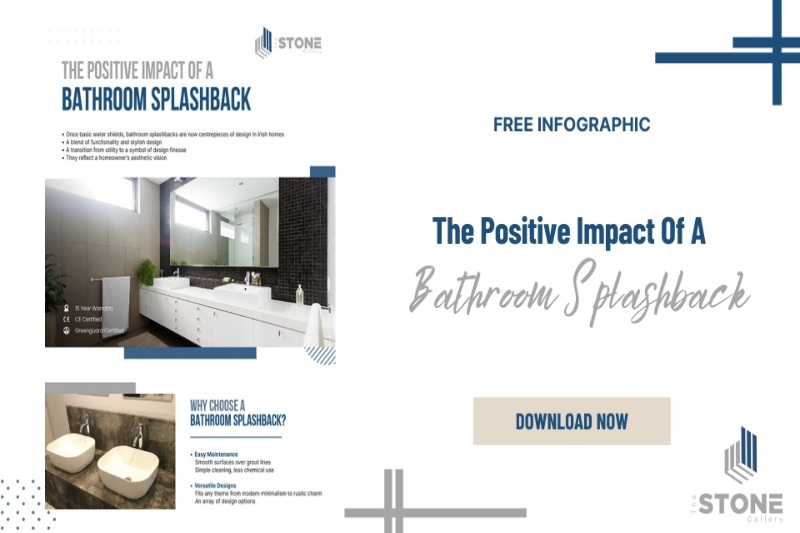Infographic: The Positive Impact Of A Bathroom Splashback