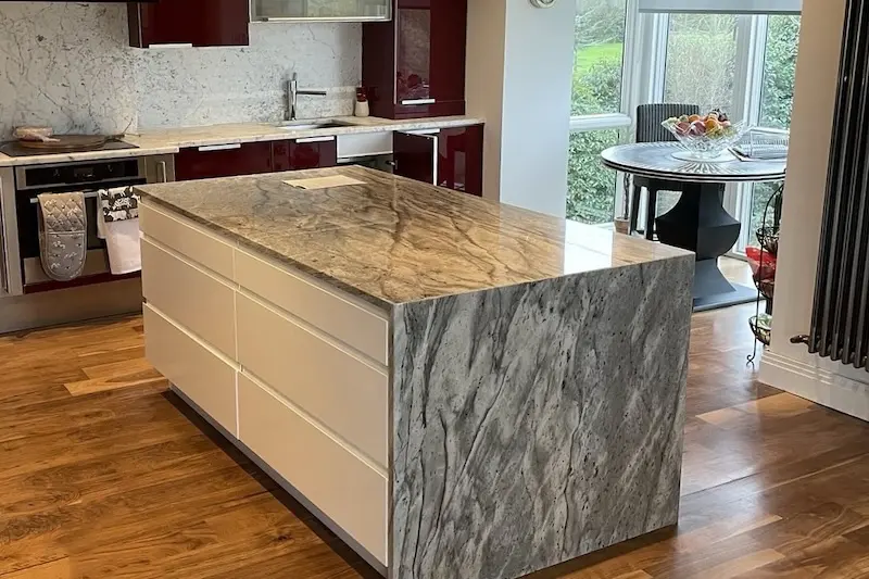 Kitchen Islands For Small Spaces - Smart Designs That Maximise Functionality - The Stone Gallery (2)