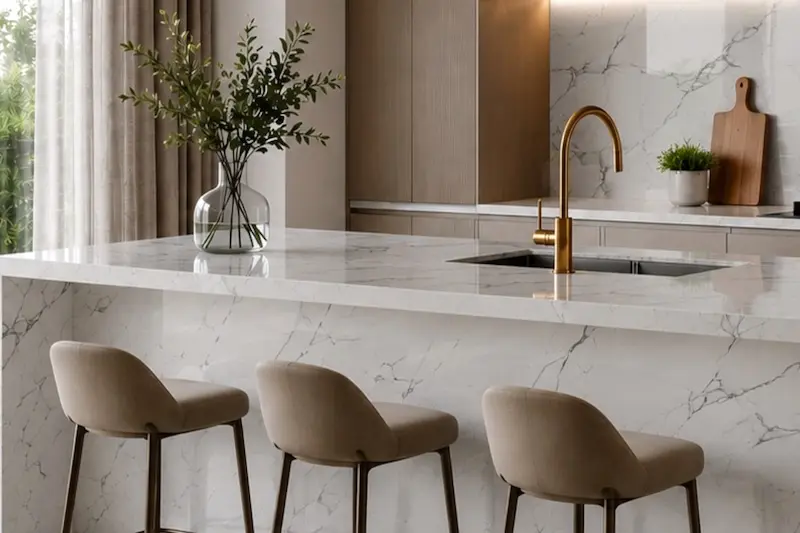 Quartzite Kitchen Islands: Durability, Looks And Ease Of Maintenance For Your Home